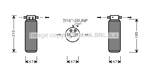 AVA QUALITY COOLING Осушитель, кондиционер AUD145